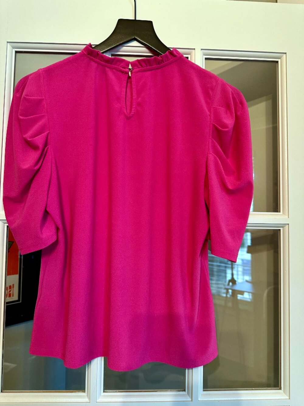 CeCe 3/4 Puff Sleeve Blouse - Picture 4 of 4